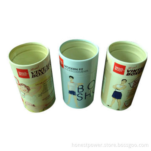 Garment Boxes with Round-shaped, Customized Sizes and Designs Welcomed
